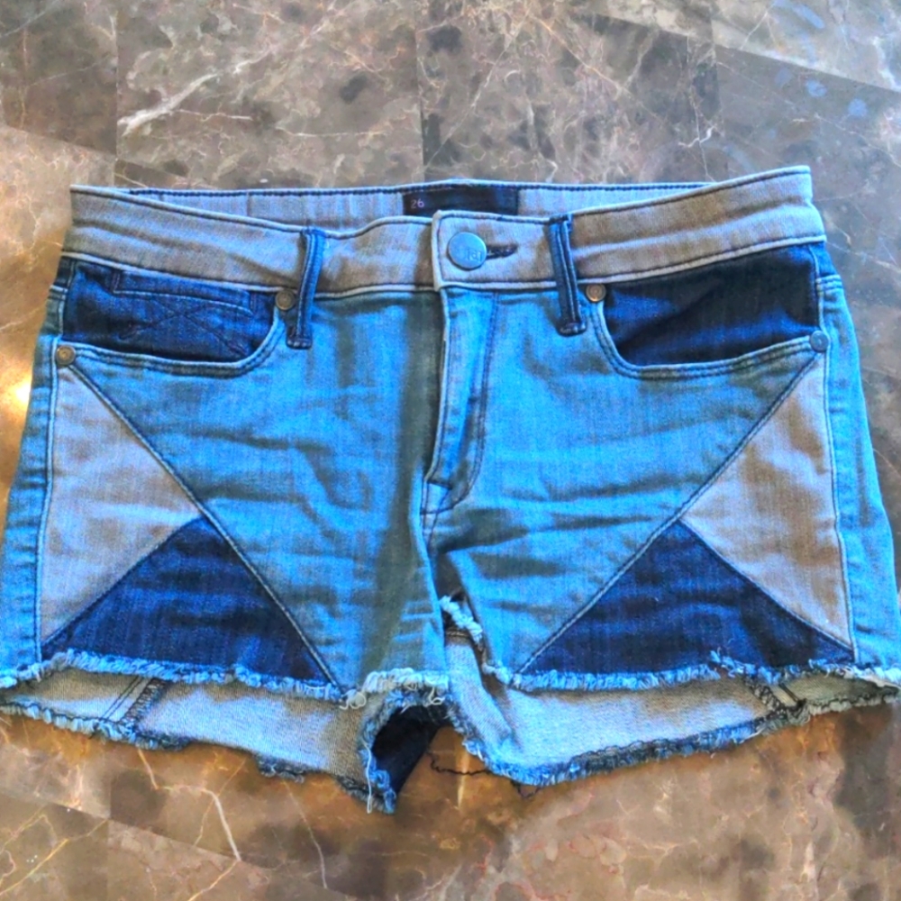 Denimocracy Jean Shorts patched